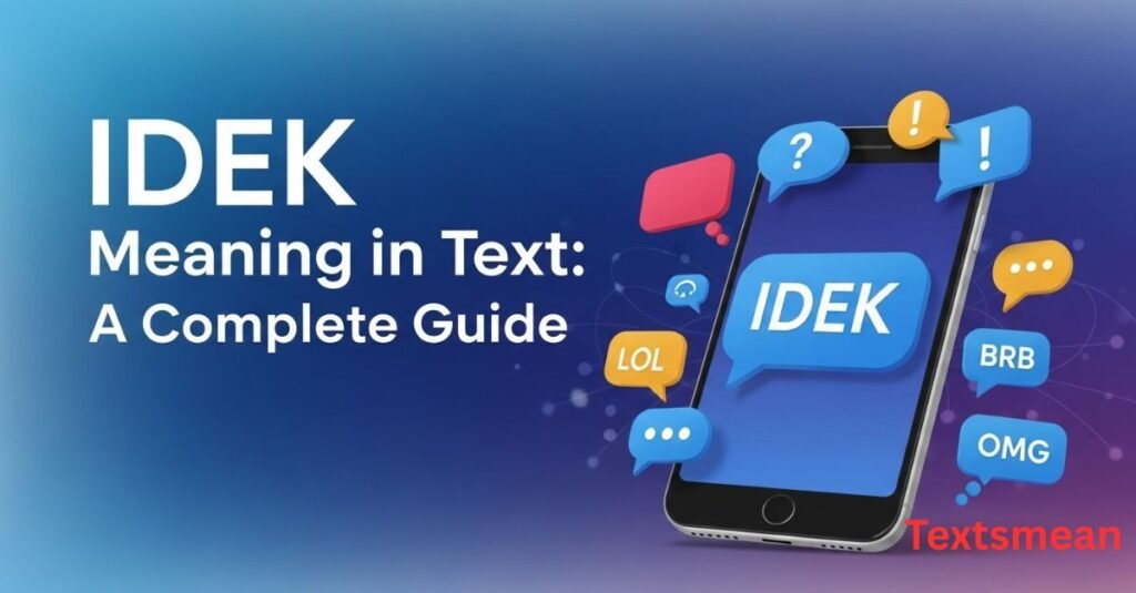 
idek-meaning-in-text-a-complete-guide