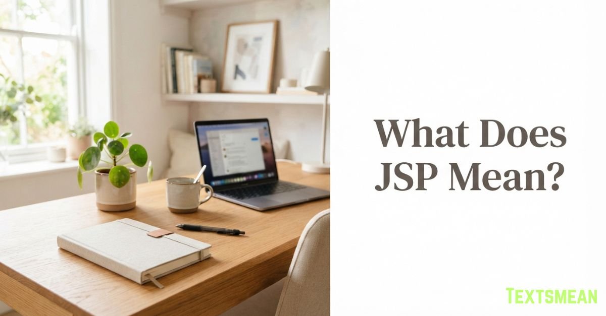 JSP-meaning