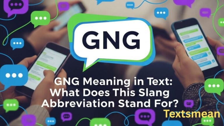 GNG Meaning in Text: What Does This Slang Abbreviation Stand For?